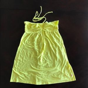 🔶 5/$25 🔶 PINK VS Yellow Dress (Beach Cover Up)